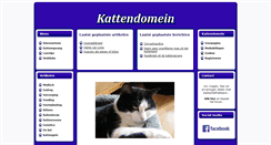 Desktop Screenshot of kattendomein.nl